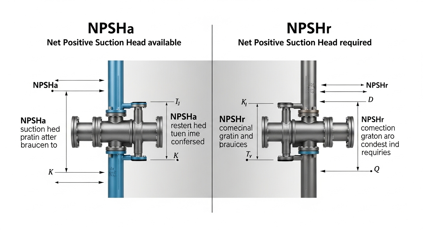 การวิเคราะห์ NPSH สำหรับปั๊มเคมี: ความแตกต่างระหว่าง NPSHA และ NPSHR
