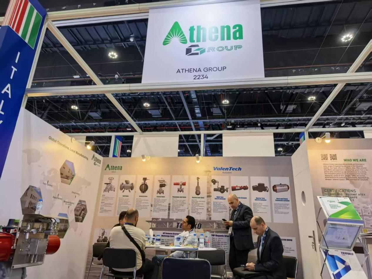 Athena Industrial จับมือ TEFIKO สร้างความโดดเด่นที่งาน ADIPEC 2025
