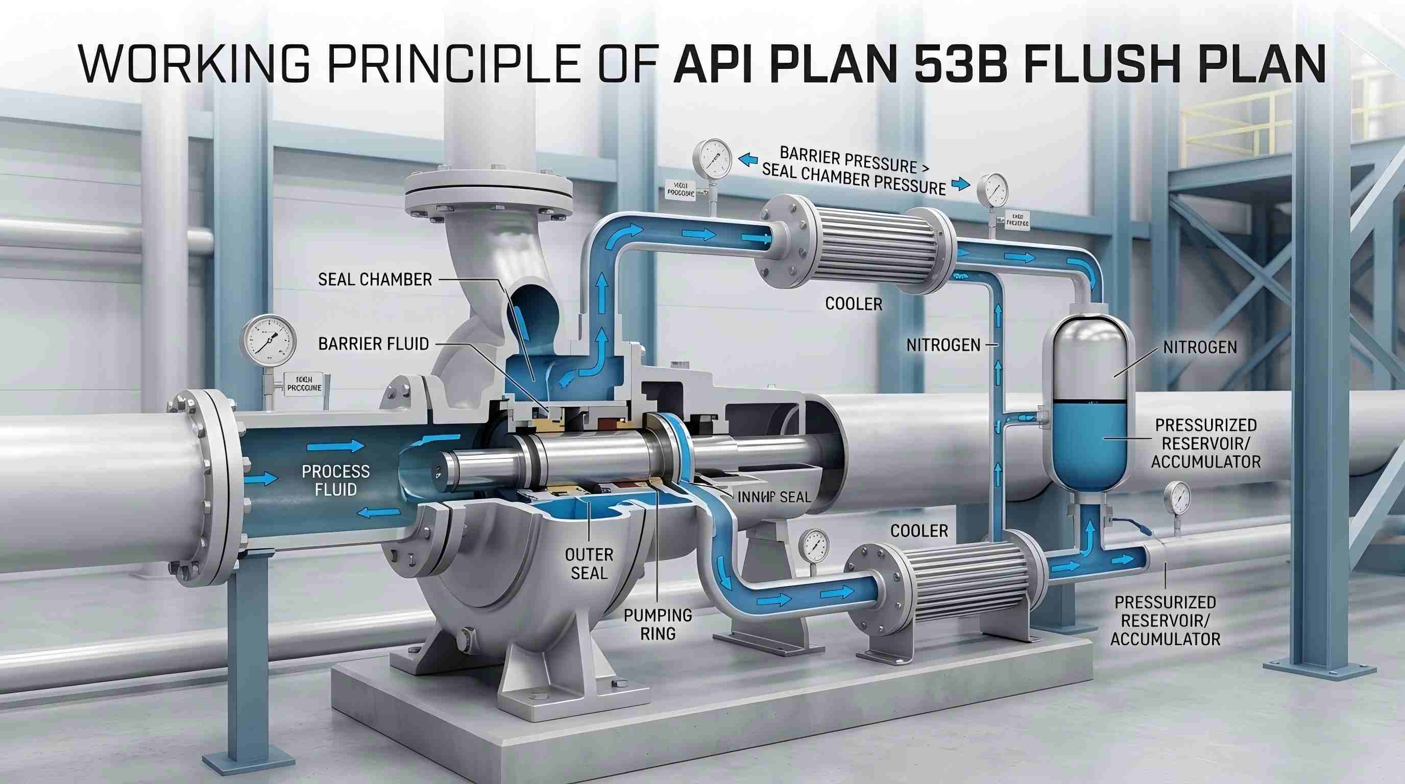 หลักการทำงานของแผนล้าง API PLAN 53B