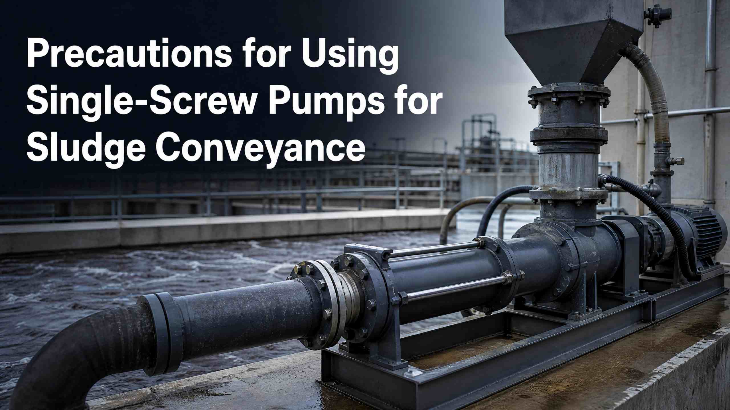 Sludge Screw Pump Equipment